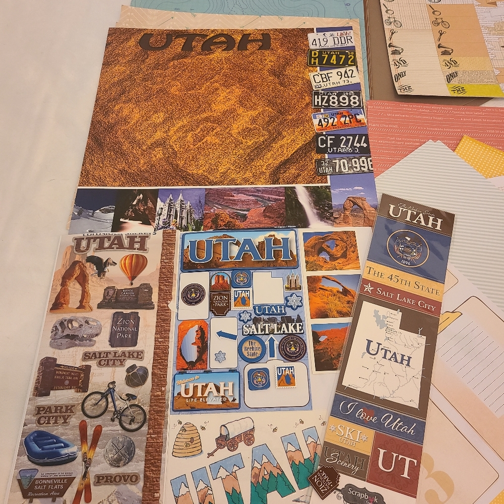 UTAH Scrapbook Supplies